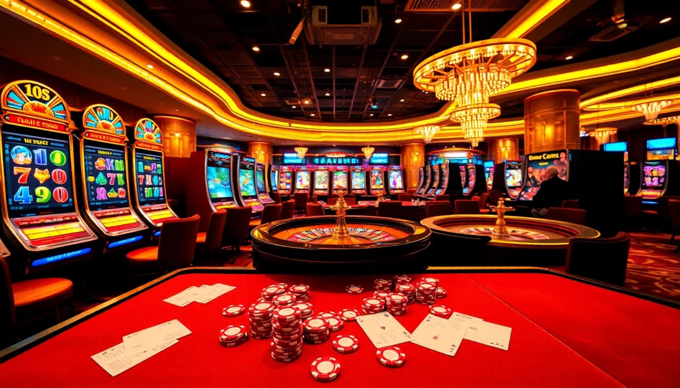 Experience high-energy gambling action at https://sin8899.com/ with dynamic casino tables and vibrant slot machines.