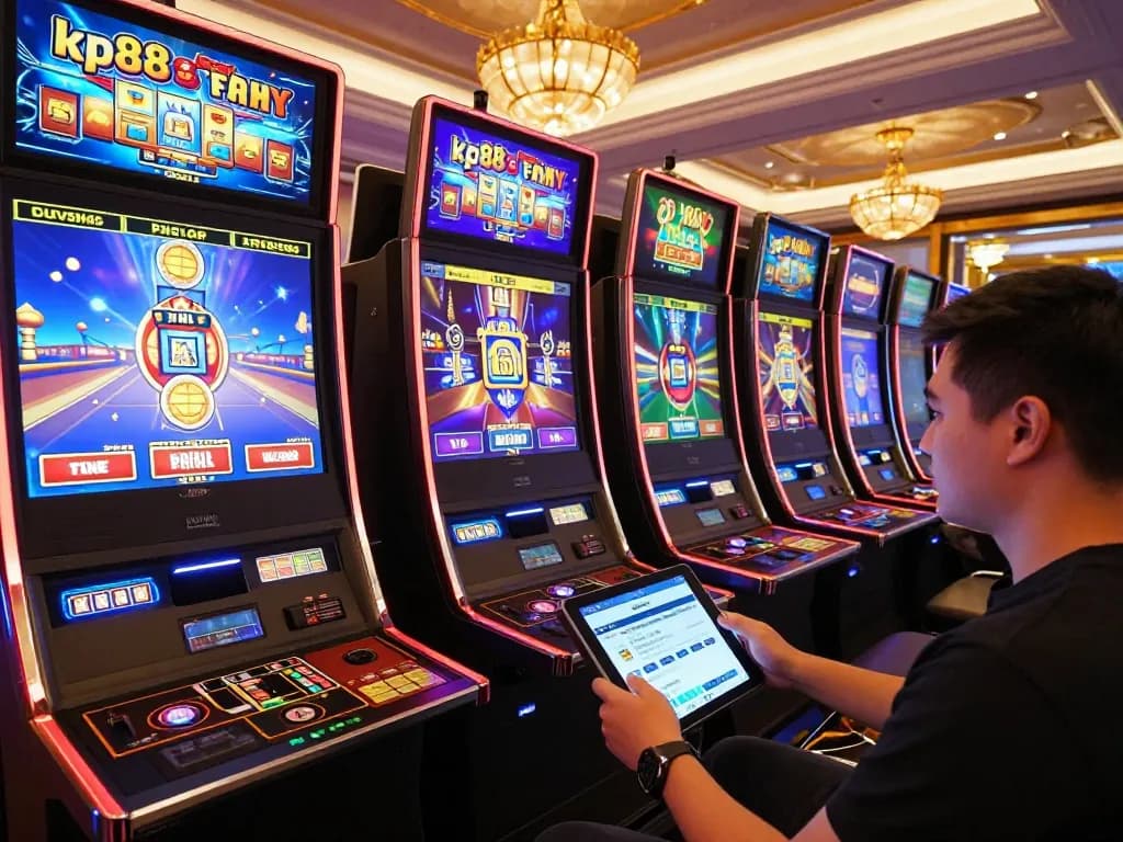 Engaging with kp88 bet app for an immersive online gaming experience.