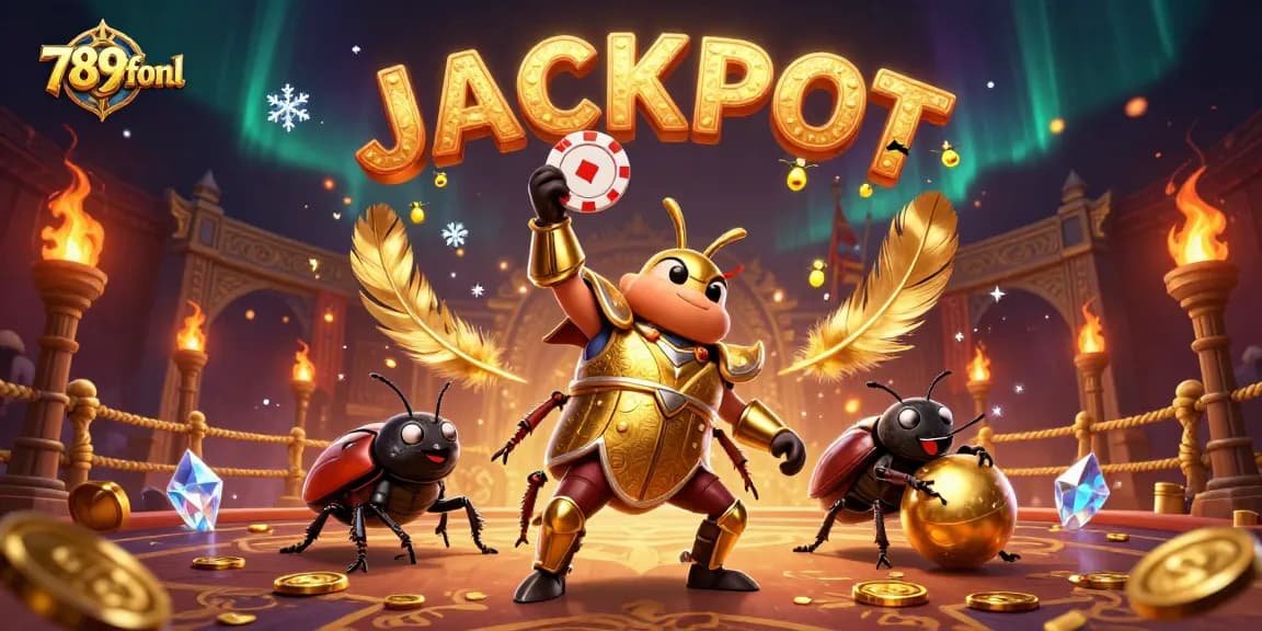 Engage with 789fonl's exhilarating casino adventure featuring hero beetles and dynamic gameplay elements.