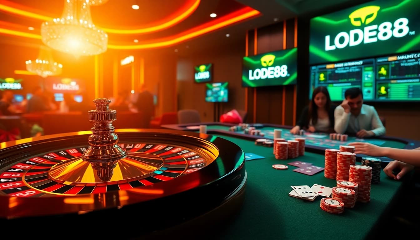 Experience high-stakes excitement with LODE88, the premier online gambling platform for winning strategies.