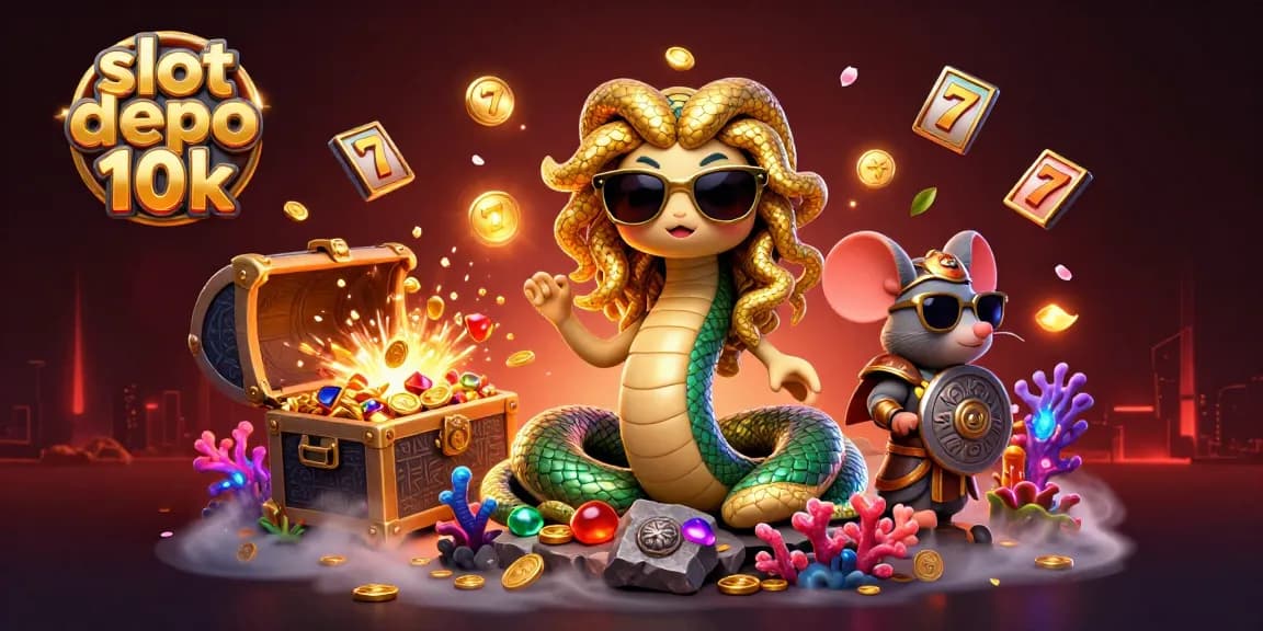Win big with slot depo 10k featuring vibrant characters and thrilling game elements!