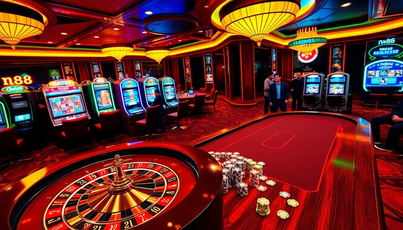 Experience the excitement at the game nn88, featuring dynamic casino elements and immersive online betting.