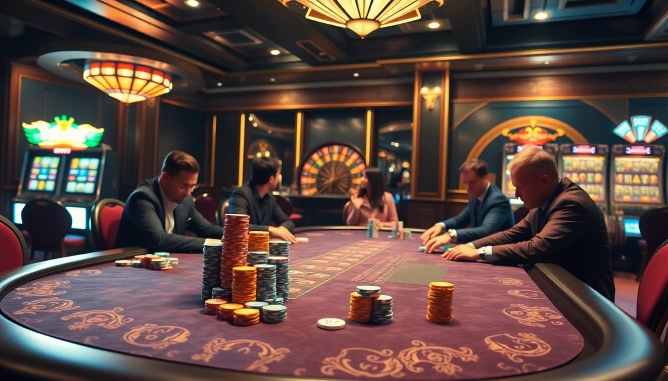 Experience thrilling poker strategies at https://f168.tools/ with vibrant casino tables and engaging gameplay.