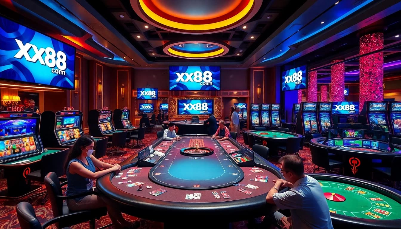 Experience the excitement of gambling at xx88 com with vibrant casino games and modern interfaces.