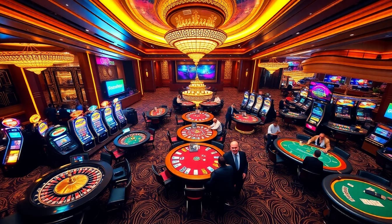 Experience the excitement of iq88 with professional dealers and vibrant casino games.