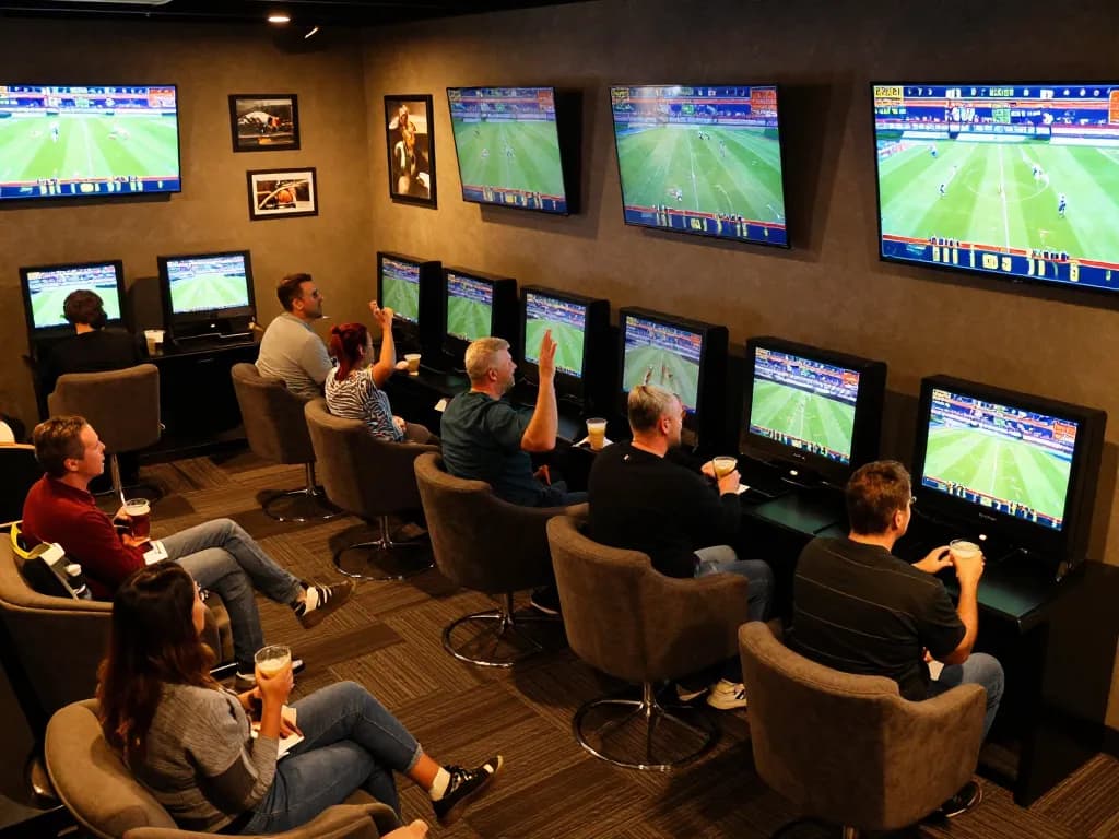 Watch live sports and bet strategically at https://rr88.gratis/ in a dynamic betting lounge setting