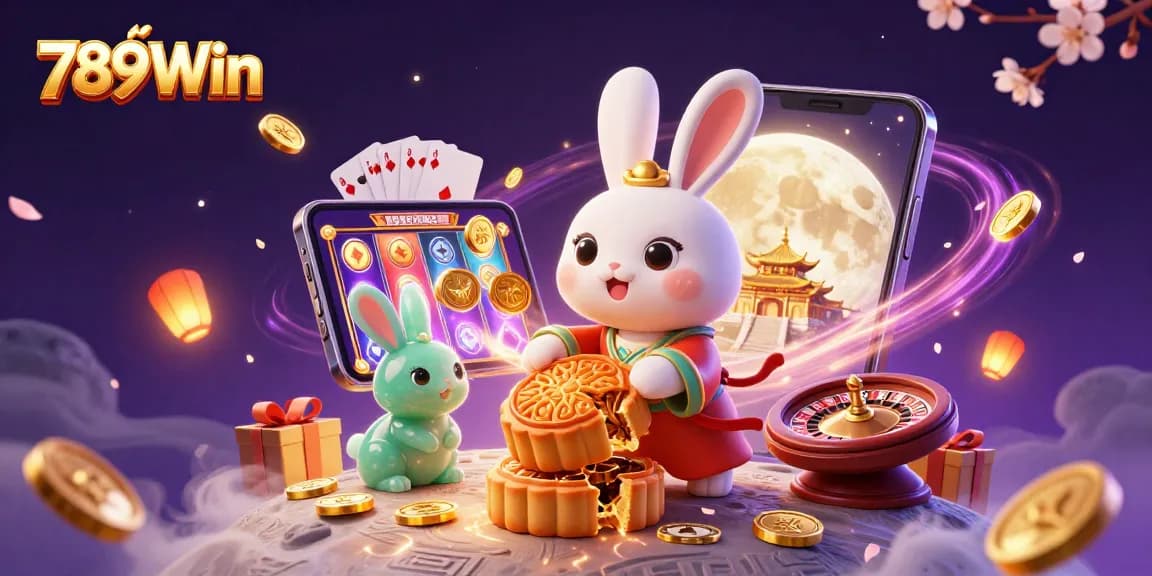 Engage in thrilling gameplay at 789Win with a vibrant casino illustration showcasing Fortune features.