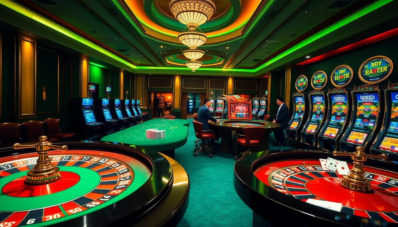 Experience the thrill of betting at https://dabetgame.com/ with vibrant casino tables and exciting games.