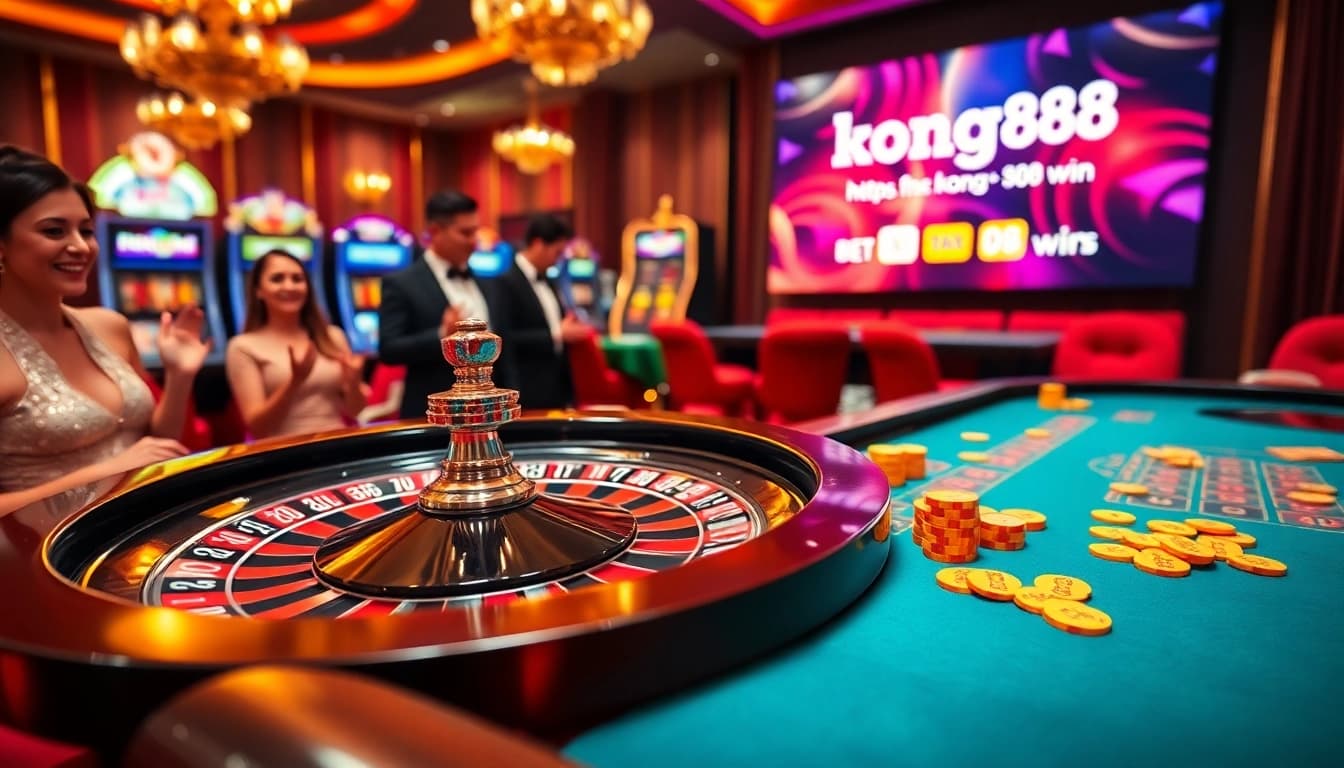 Experience high-stakes gaming at https://kong88.win with luxury tables and rich casino vibes.