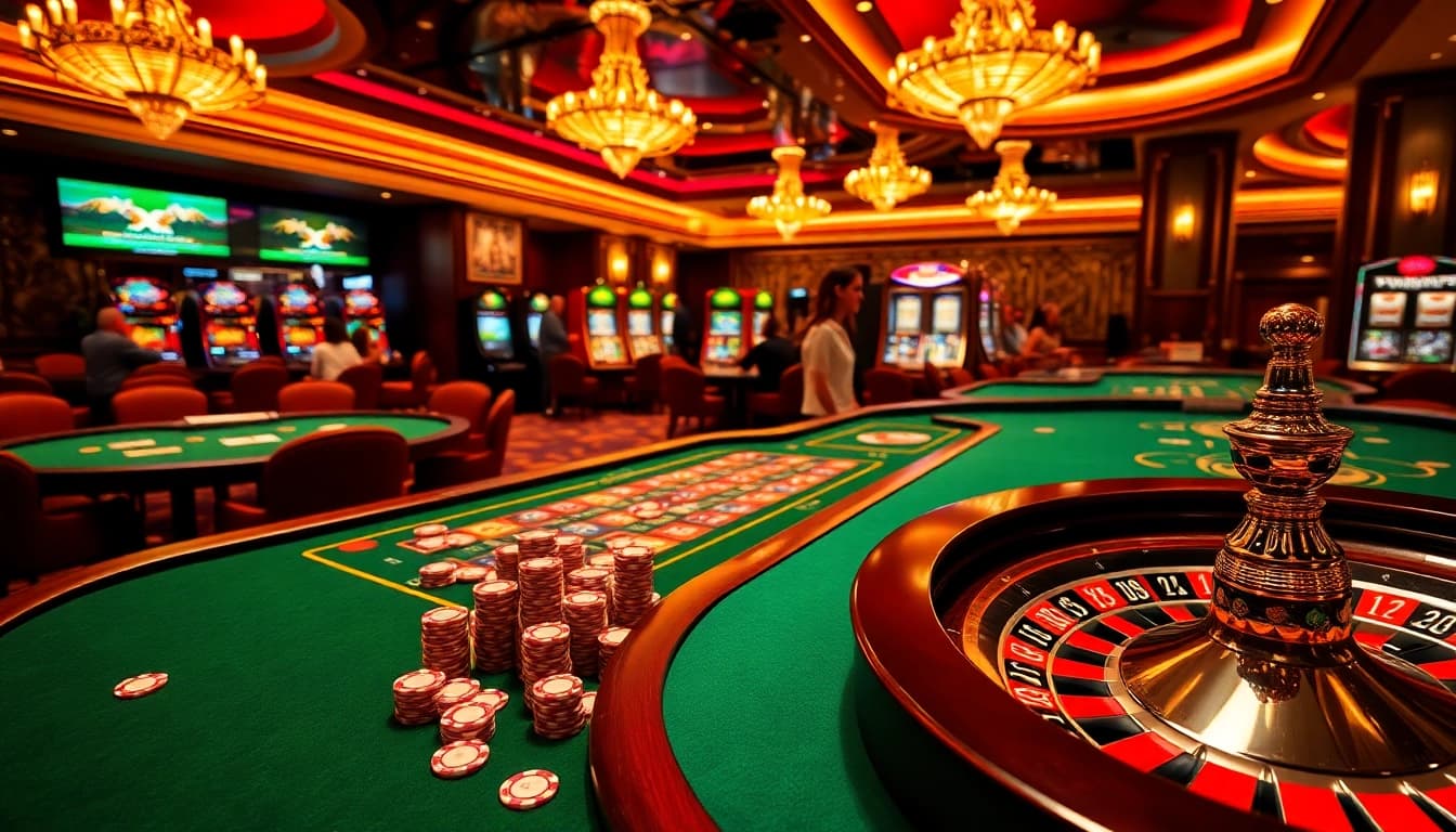 Experience the excitement of online gambling at https://xibet1.com/ with vibrant casino visuals.