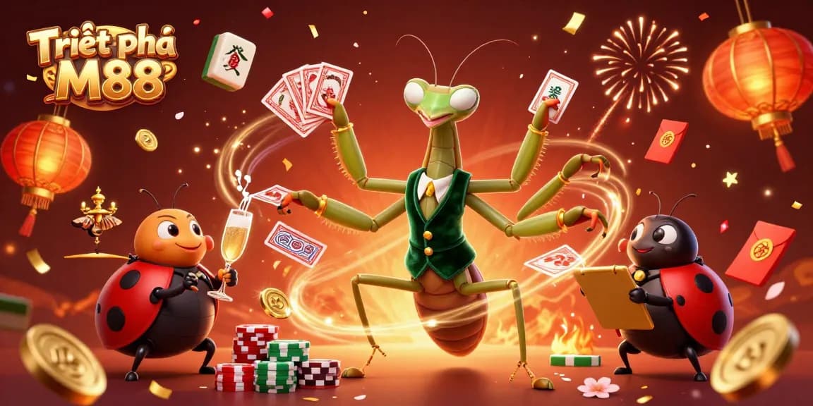 Experience thrilling gameplay with Triệt phá M88 in an exciting casino atmosphere