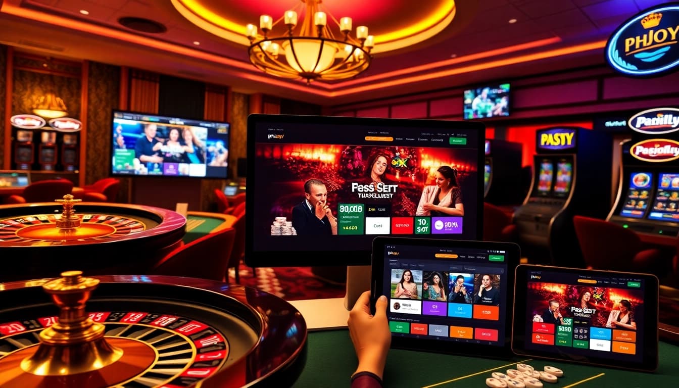 Engage with thrilling games and bonuses at https://phjoy.it.com/ featuring diverse casino elements and players.