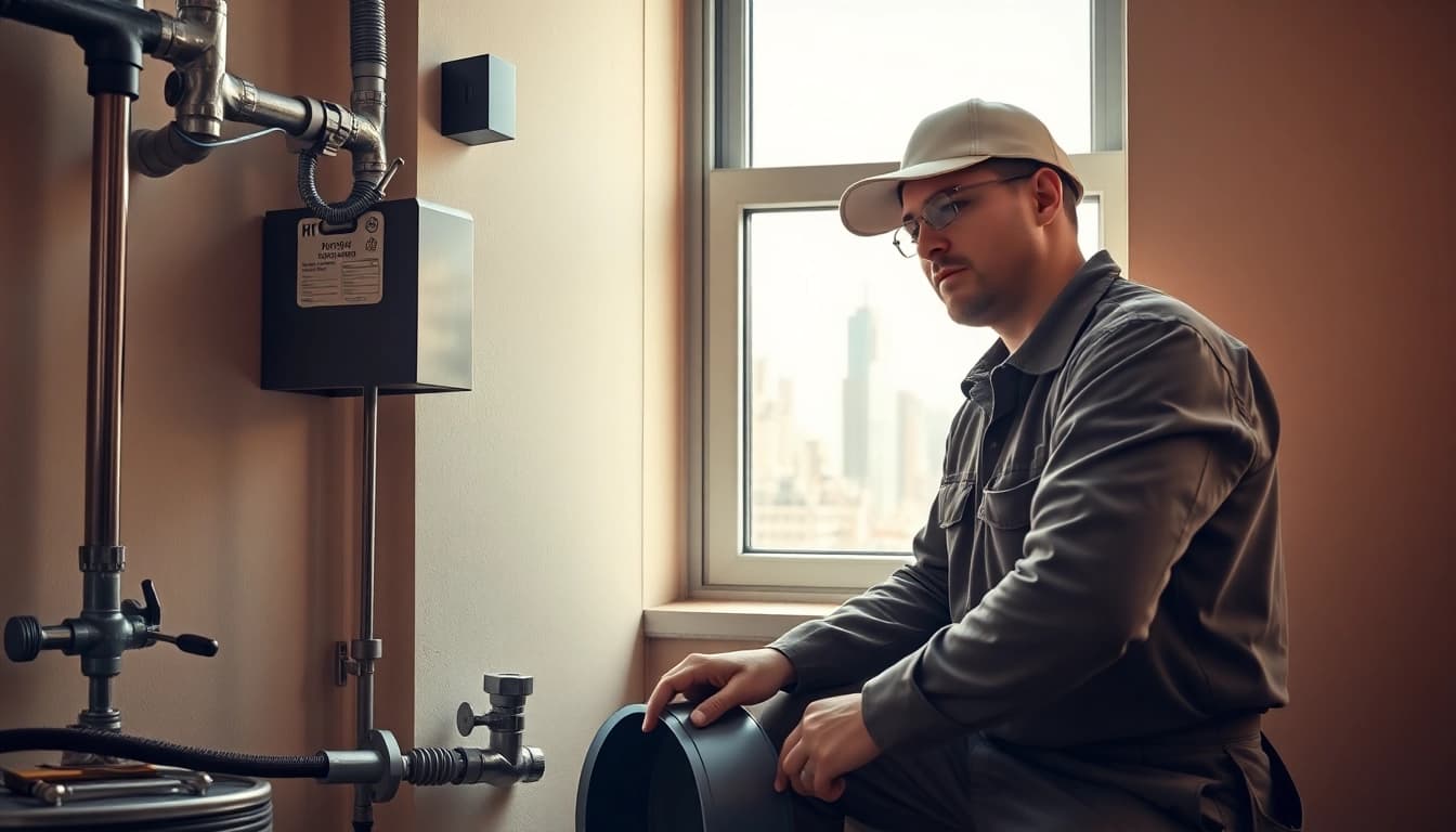 Emergency plumbing help for sewer backup provided by a professional plumber in NYC.