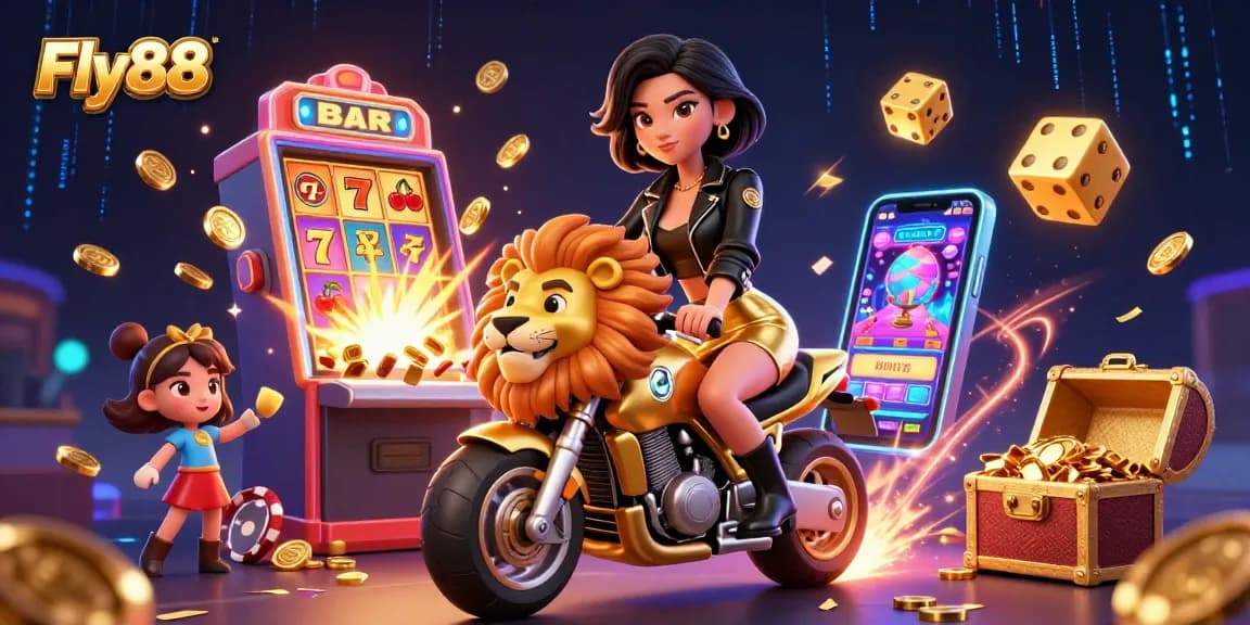 Engage with high-energy gameplay at Fly88 while enjoying thrilling slot machine wins.