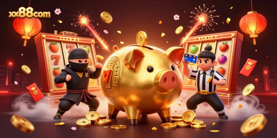 Engage with xx88com in an ultra-detailed casino scene showcasing vibrant characters and dynamic gaming elements.