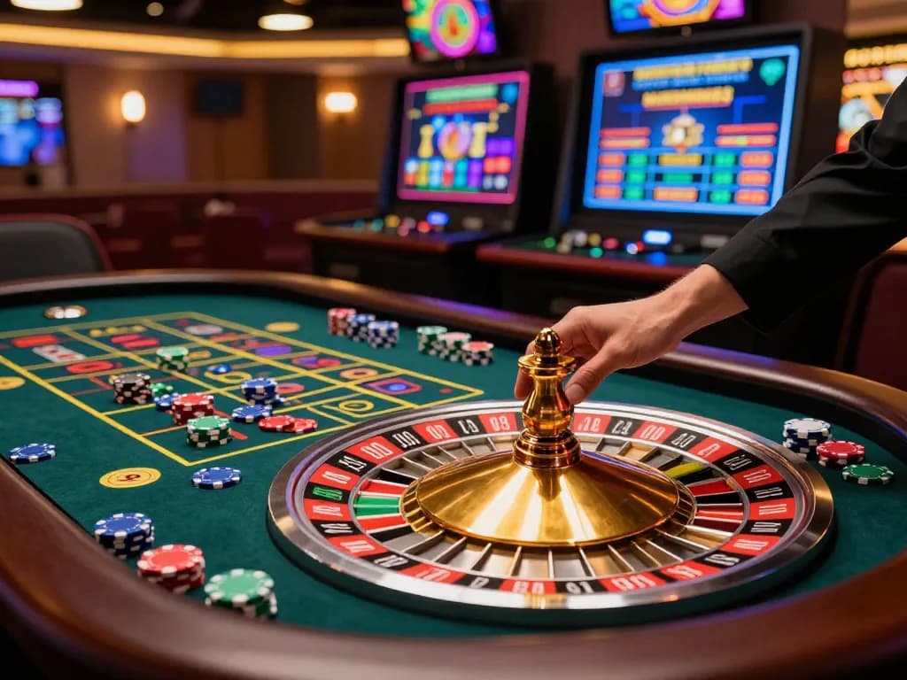 lu88 roulette table gameplay with colorful chips and vibrant graphics enhancing online betting experience