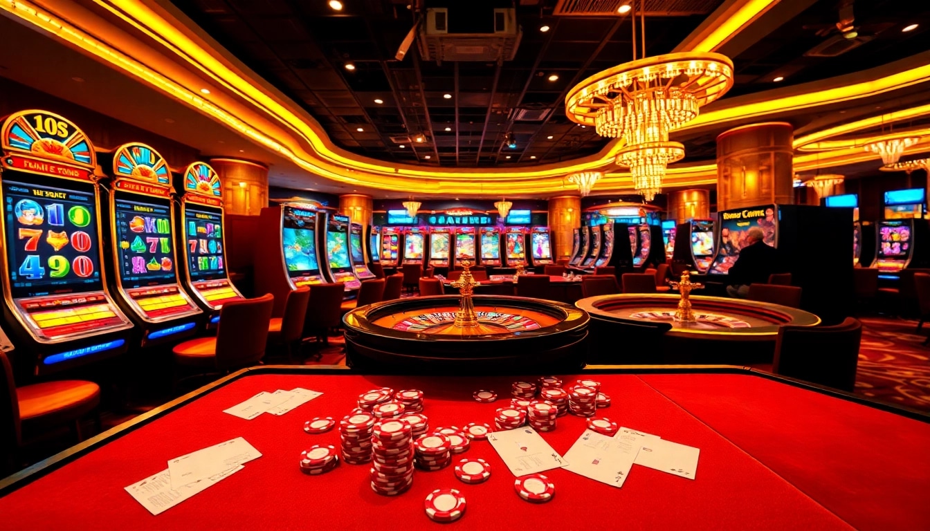 Experience high-energy gambling action at https://sin8899.com/ with dynamic casino tables and vibrant slot machines.