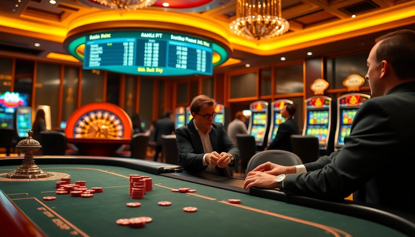 Experience the thrill of gambling at ok365t.fit with lively casino visuals and engaging gameplay.