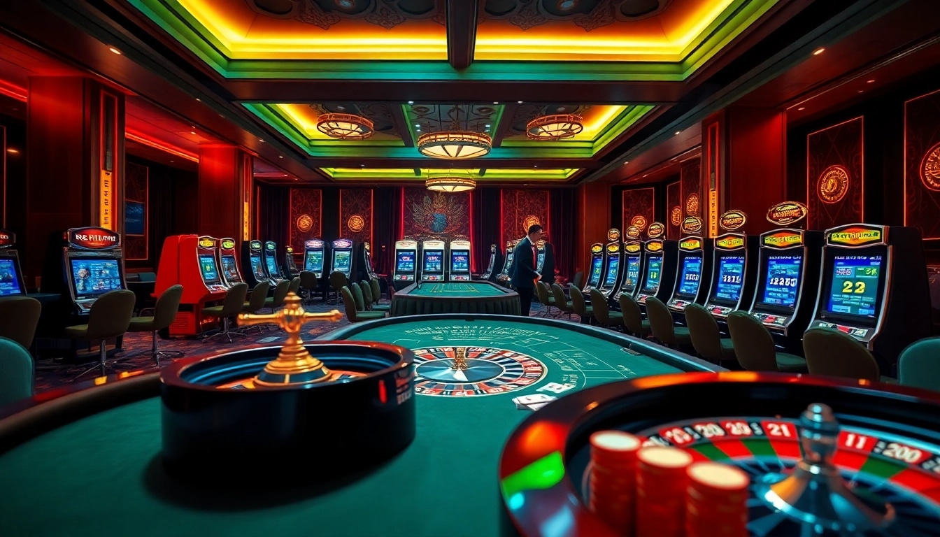 Experience the thrill of gambling at 23win con with vibrant casino games and lively atmosphere.