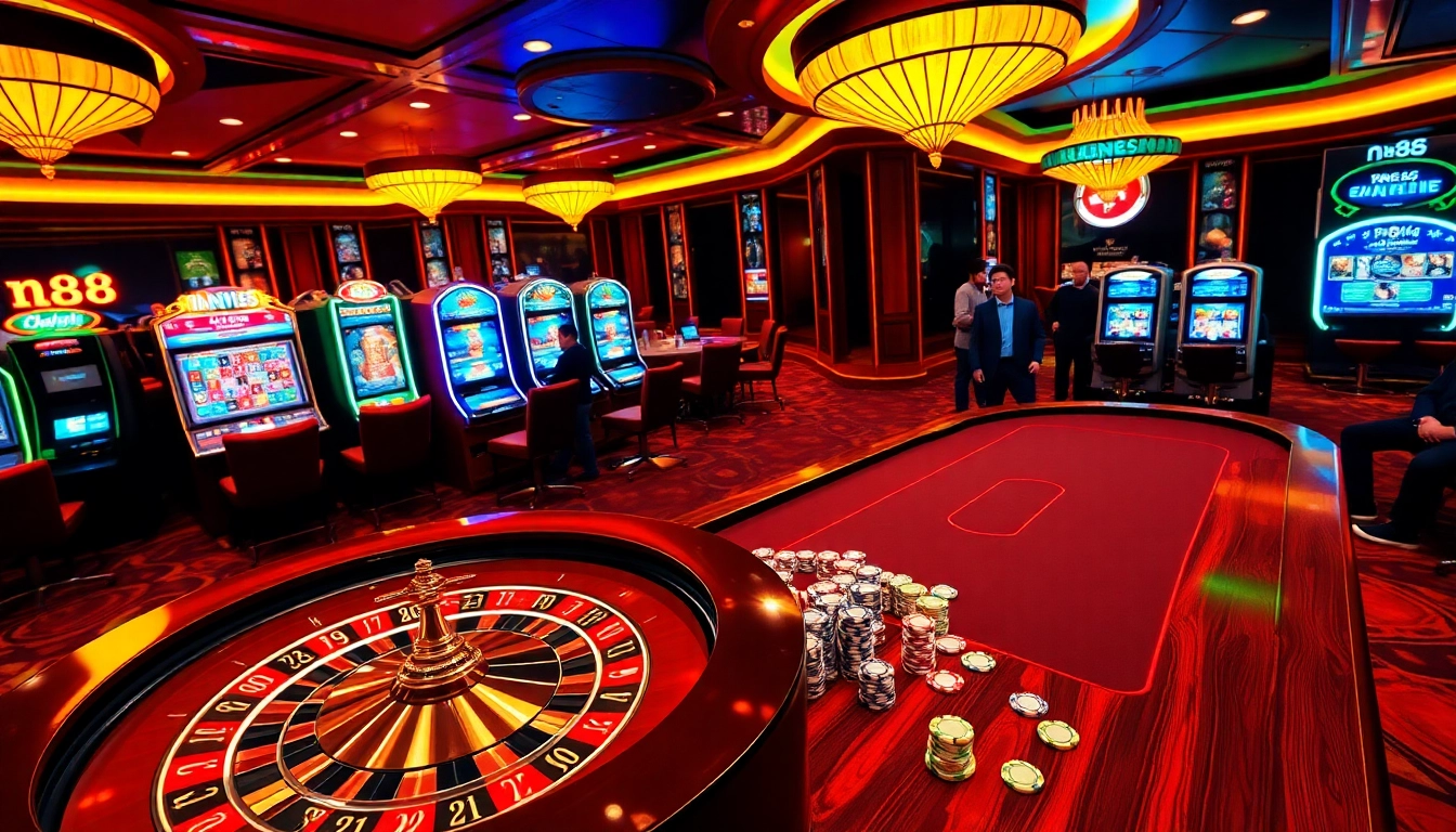 Experience the excitement at the game nn88, featuring dynamic casino elements and immersive online betting.