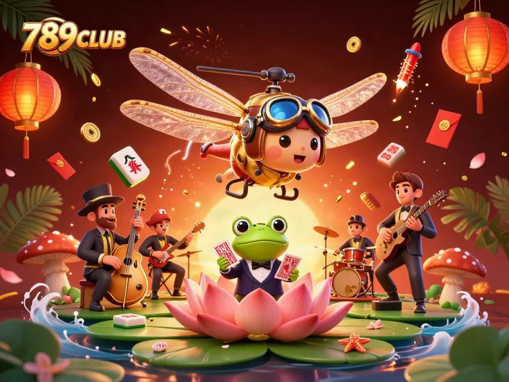 Experience thrilling gameplay at 789CLUB with vibrant characters and casino elements in action.