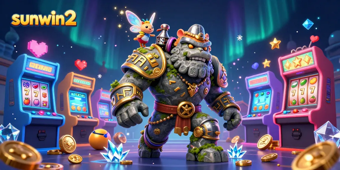 Engage with thrilling gaming action at sunwin2 featuring vibrant characters and casino elements.