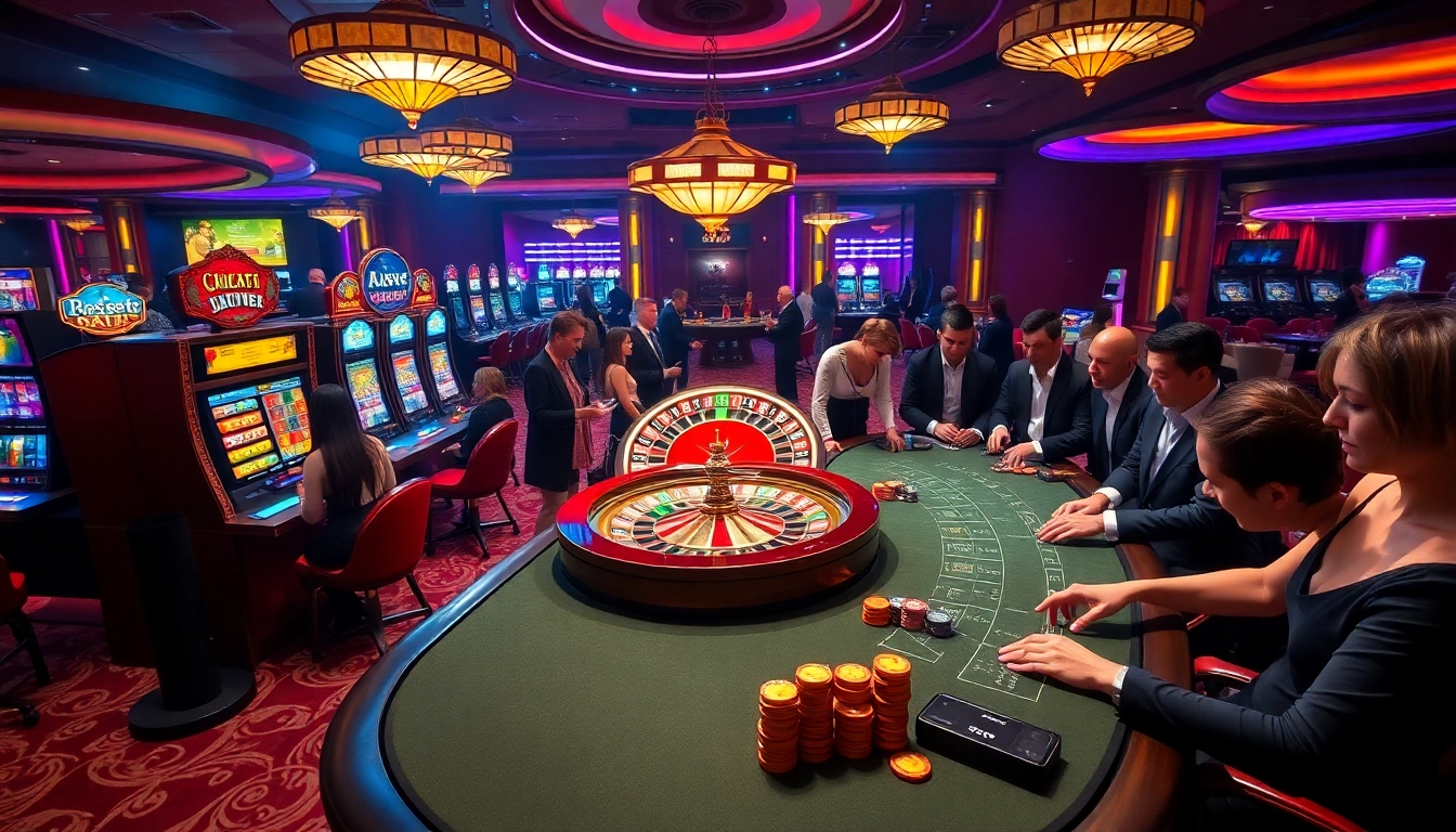 Experience the excitement of TR88 online gambling with vibrant casino visuals and engaging gameplay.