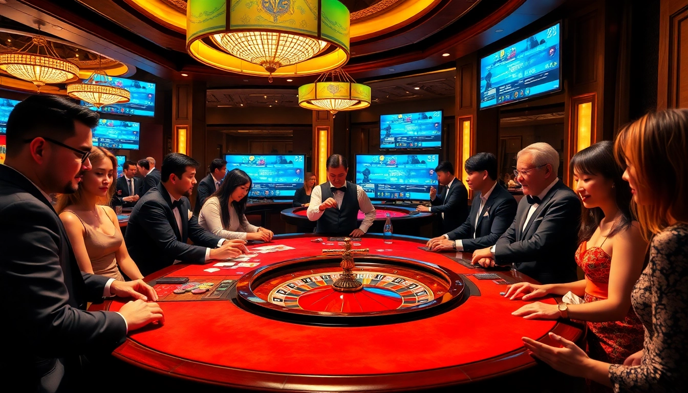 Experience the latest with tin tức ee88 showcasing exciting casino action at a vibrant gaming table.