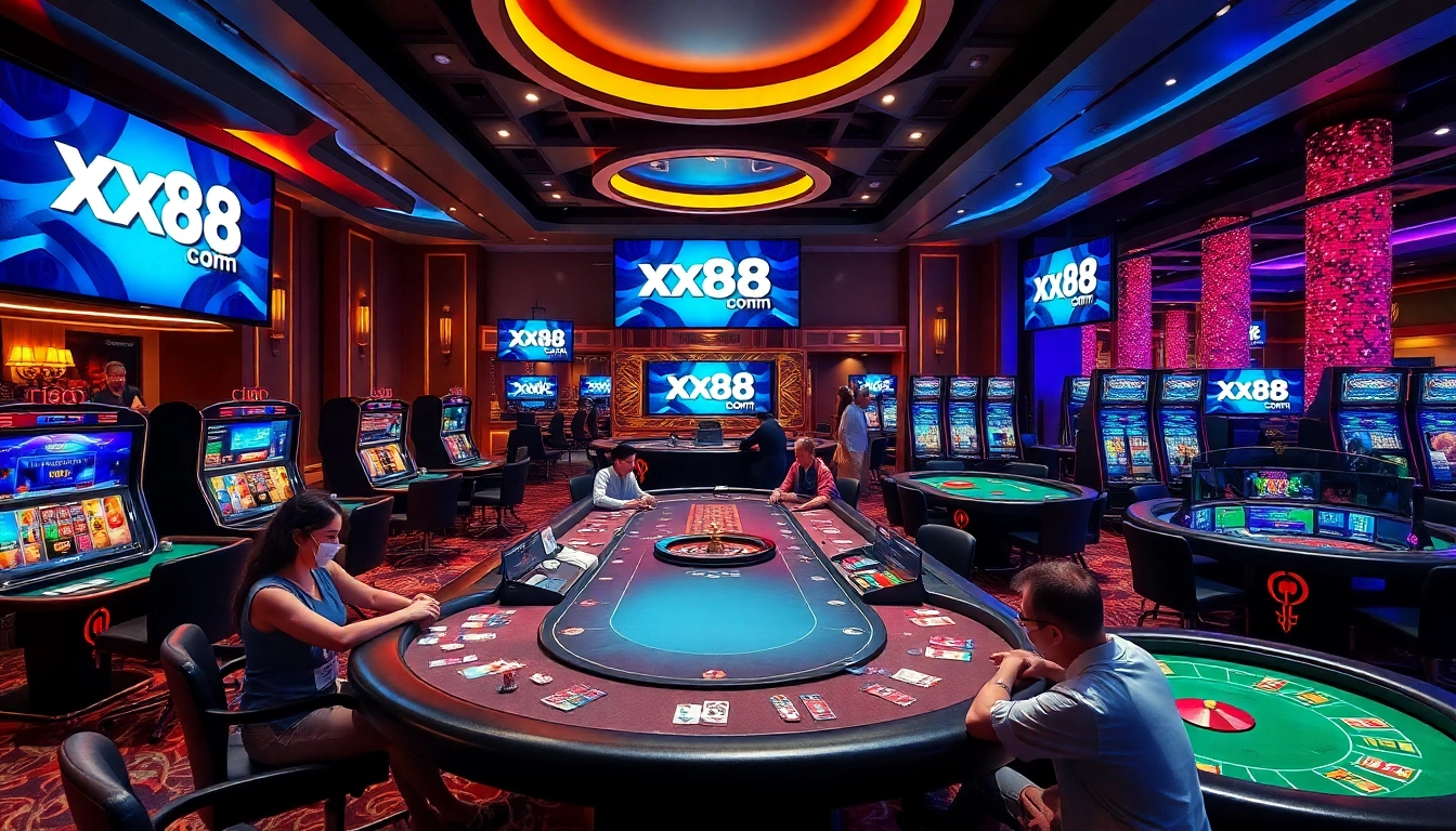 Experience the excitement of gambling at xx88 com with vibrant casino games and modern interfaces.
