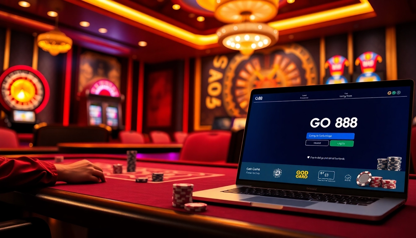 Experience go88 đăng nhập with excitement at a luxurious online casino.