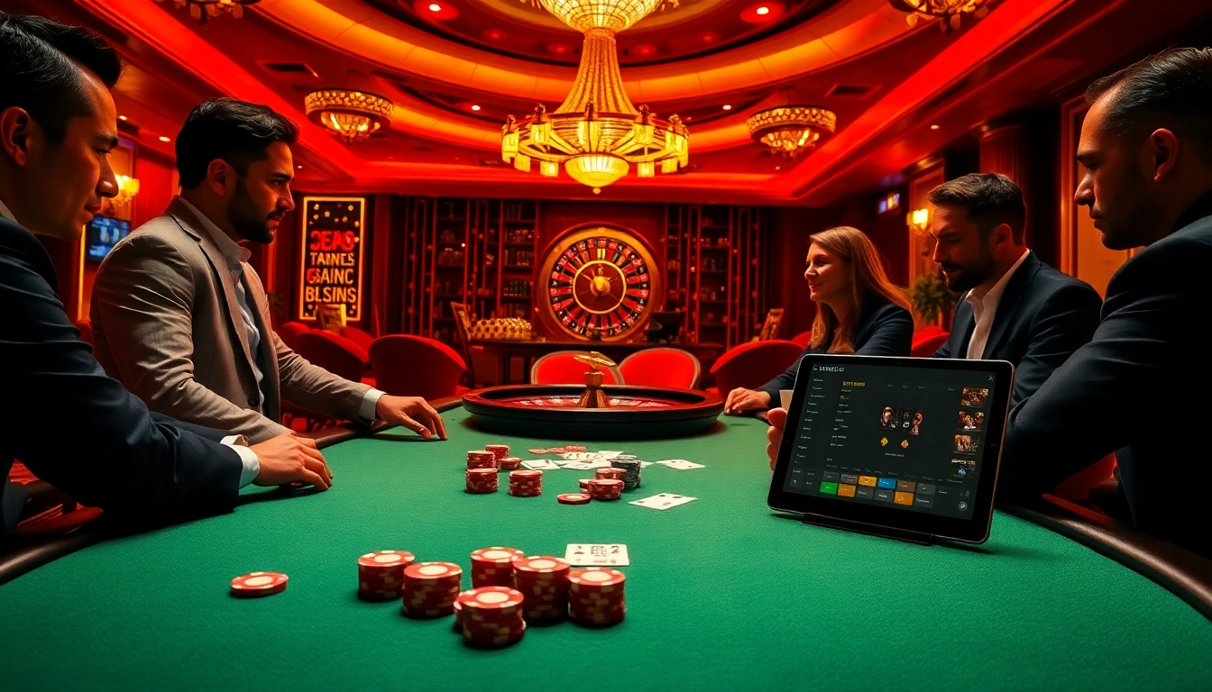 Experience the thrill of betting at https://8xbetsports.com in a luxurious casino setting.