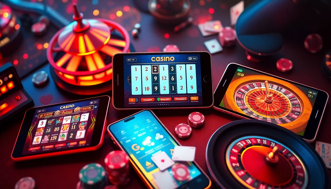 Engaging scene featuring the 58ee online casino platform with various games and vibrant lighting.
