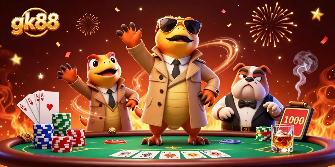 Watch gk88’s raptors cleverly attempt entry into a VIP casino lounge amid festive chaos.